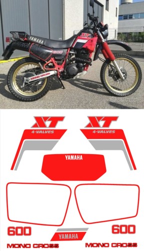 Kit adesivi yamaha 600 - kit, 43f
