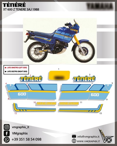 Adesivi 600 tenere - adesivi,