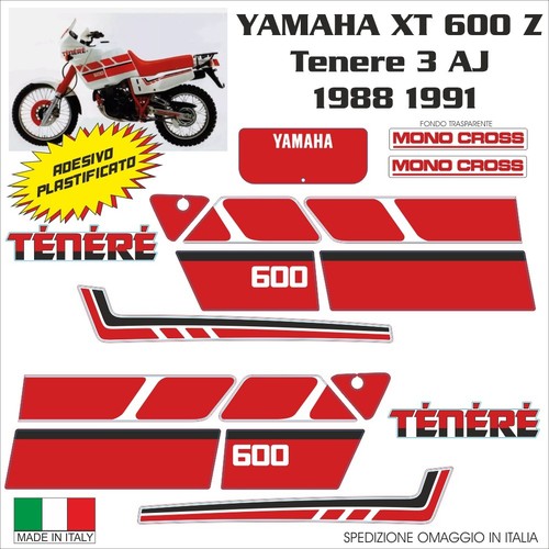 Adesivi yamaha 600 z - xt,