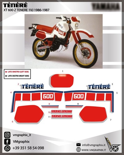 Adesivi 600 tenere 1vj - adesivi,