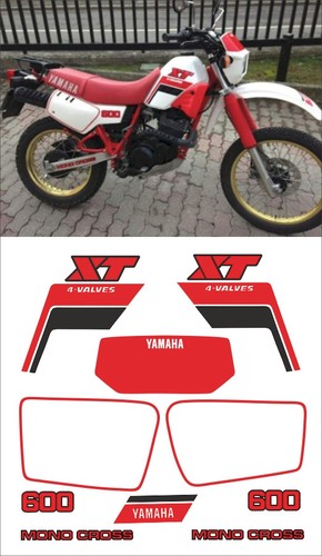Kit adesivi yamaha 600 - adesivi,
