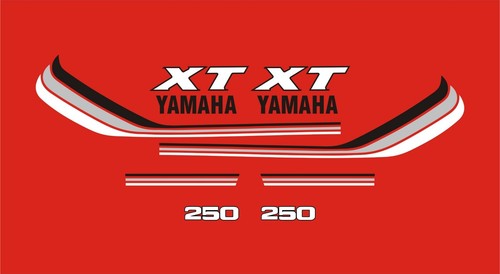 Kit decalcomanie yamaha 250 - decalcomanie,