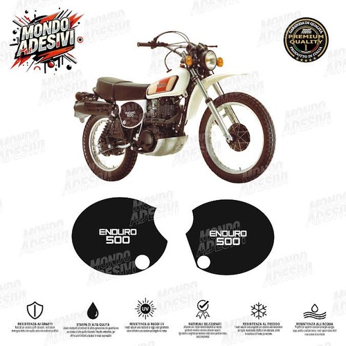 Adesivi tabelle 500 - adesivi, enduro
